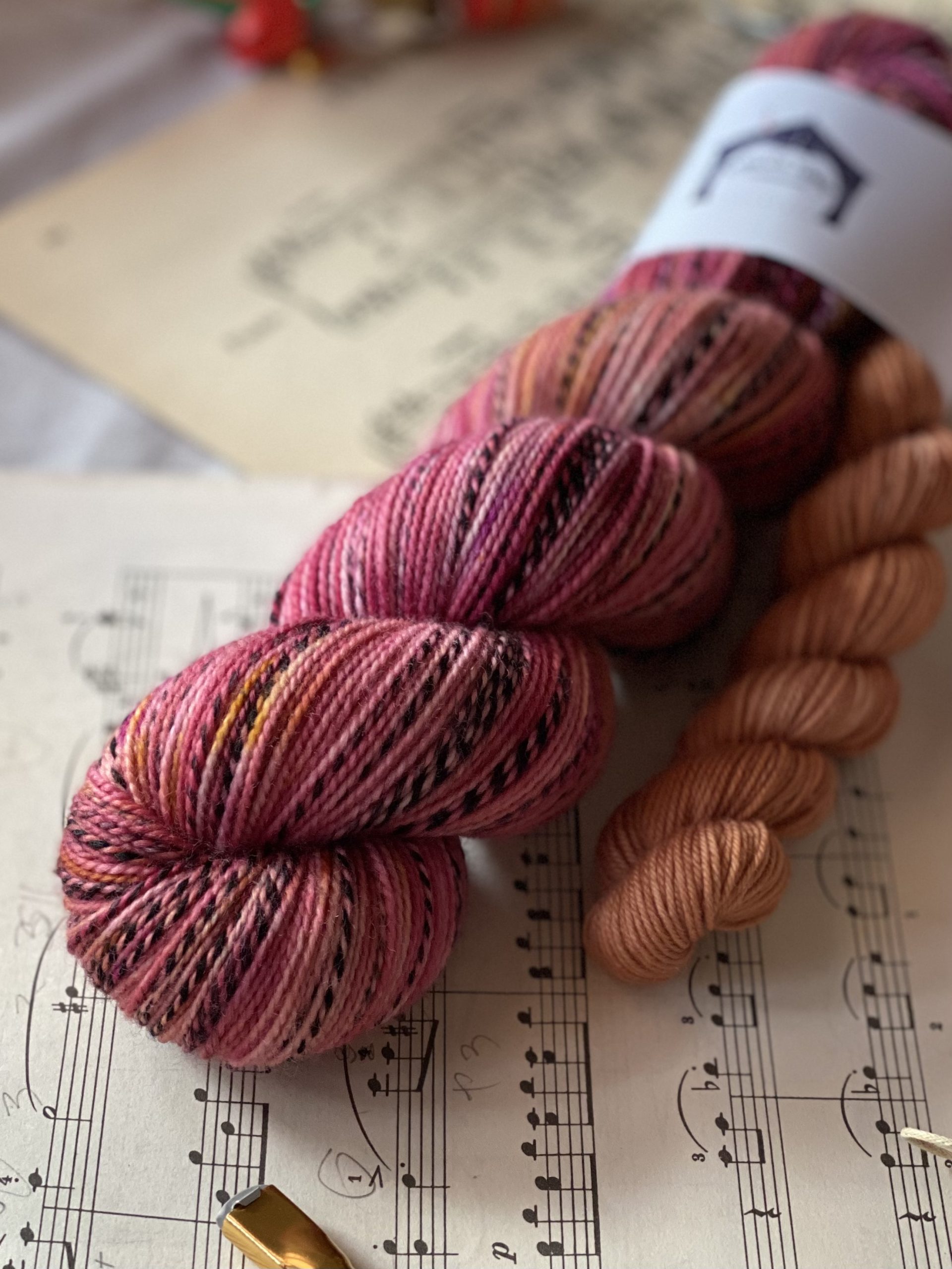 Rhubarb and Caramel Crunadh Zebra Sock Set - Image 5