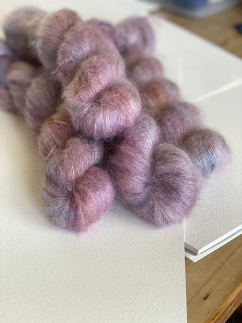 Mermaid Magic Silk Mohair Lace - Circus Tonic Handmade