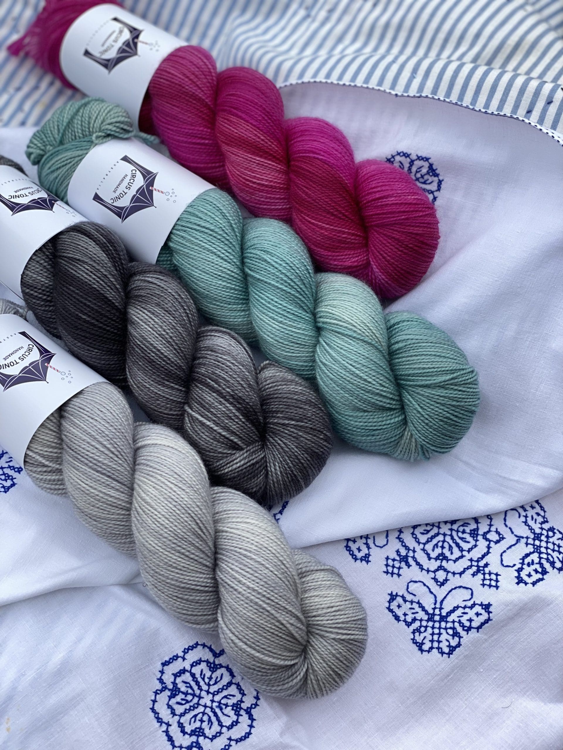 Curious Handmade 2024 MKAL 4 Skein Set Bee Balm