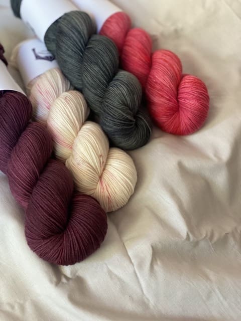 Curious Handmade 2024 MKAL 4 Skein Set Viking - Image 2