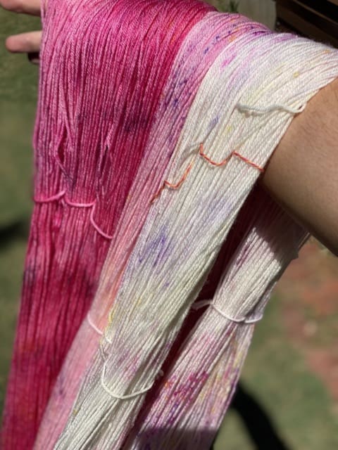 Summer Party Merino Bamboo Fade - Image 2