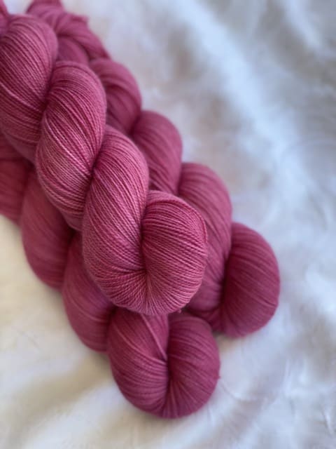 Melbourne Magnolia Dathliad BFL Sock - Image 2