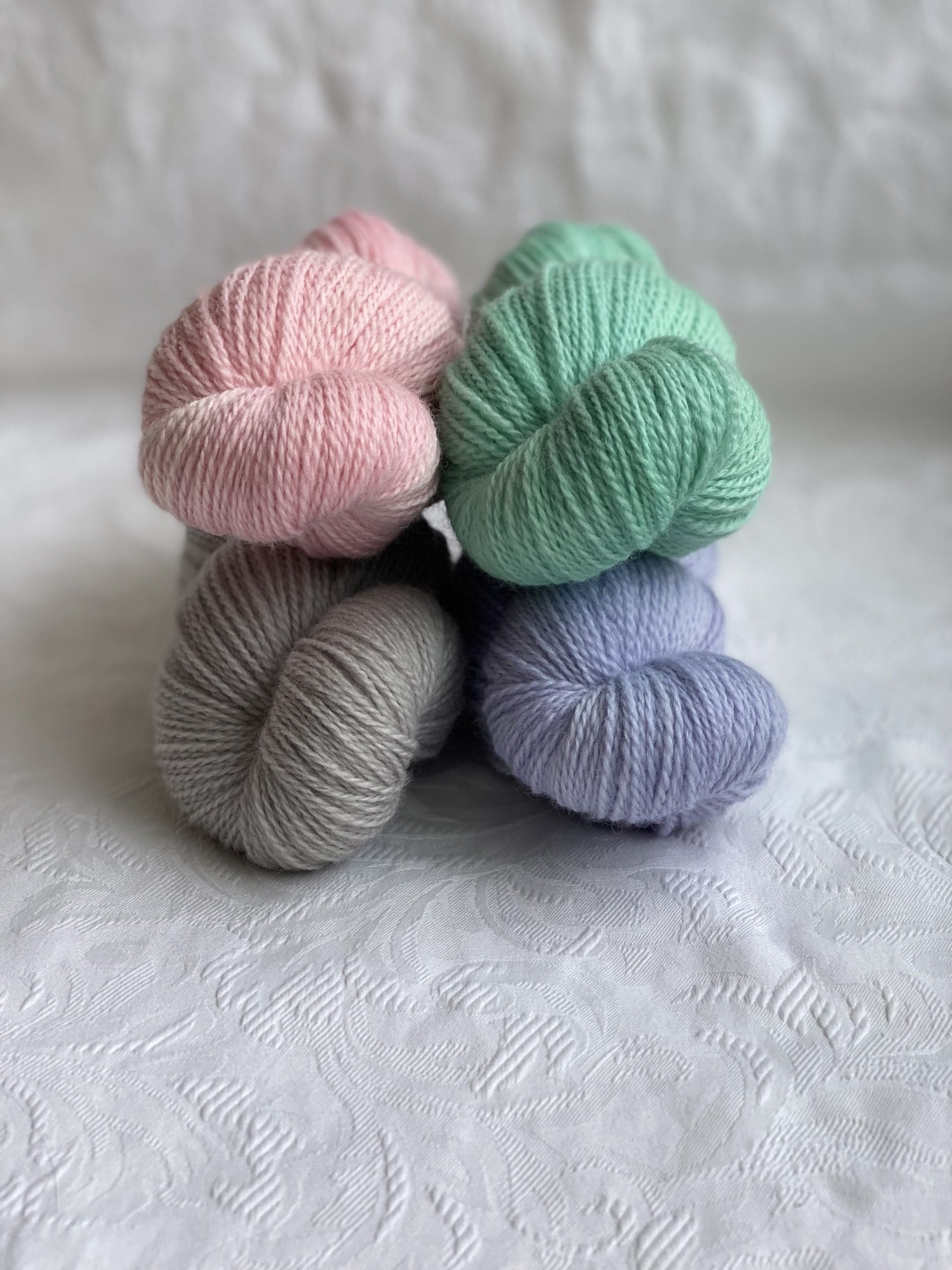WestKnits MKAL Kit Corriedale12 Set on You